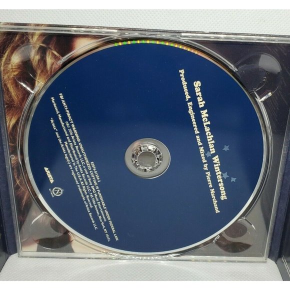 Sarah McLachlan Wintersong CD (2006) No Scratches Arista Records Christmas Rock - Picture 12 of 12